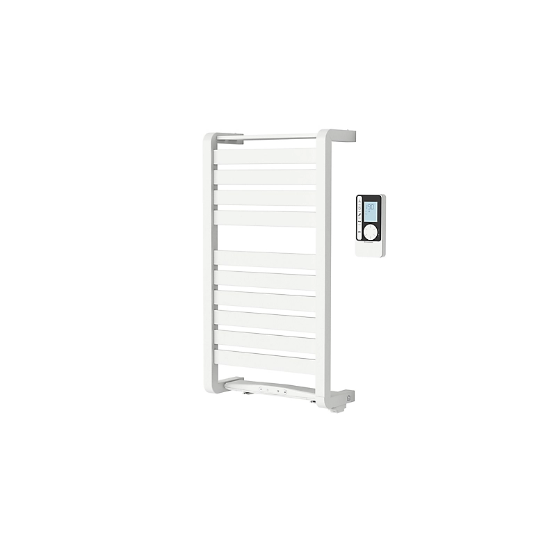 Castorama Sèche-serviettes électrique à Inertie Fluide GoodHome Loreto Blanc 350W 1 Castorama Sèche-serviettes électrique à Inertie Fluide GoodHome Loreto Blanc 350W