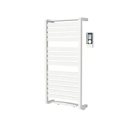 Castorama Sèche-serviettes électrique à Inertie Fluide GoodHome Loreto Blanc 500W