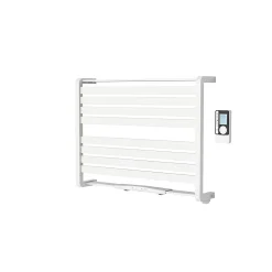 Castorama Sèche-serviettes électrique à Inertie Fluide GoodHome Loreto Blanc 500W