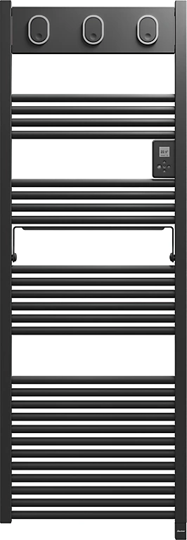 Castorama Sèche-serviettes électrique à Inertie Fluide Sauter Marapi Tactile Anthracite 750W 1 Castorama Sèche-serviettes électrique à Inertie Fluide Sauter Marapi Tactile Anthracite 750W