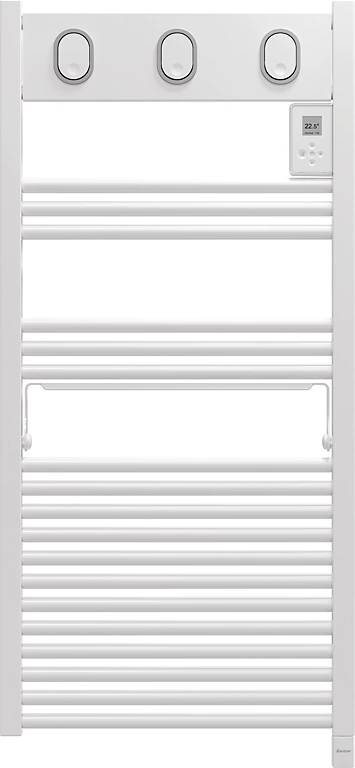 Castorama Sèche-serviettes électrique à Inertie Fluide Sauter Marapi Tactile Blanc 500W 1 Castorama Sèche-serviettes électrique à Inertie Fluide Sauter Marapi Tactile Blanc 500W