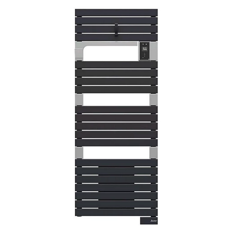 Castorama Sèche-serviettes électrique Soufflant à Inertie Fluide Sauter Asama Connectable Anthracite 750W + Soufflerie 1000W 1 Castorama Sèche-serviettes électrique Soufflant à Inertie Fluide Sauter Asama Connectable Anthracite 750W + Soufflerie 1000W