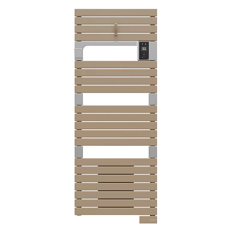 Castorama Sèche-serviettes électrique Soufflant à Inertie Fluide Sauter Asama Connectable Cappuccino 750W + Soufflerie 1000W 1 Castorama Sèche-serviettes électrique Soufflant à Inertie Fluide Sauter Asama Connectable Cappuccino 750W + Soufflerie 1000W