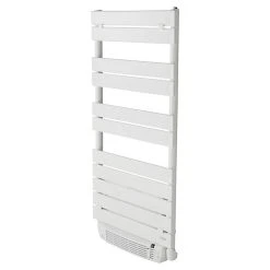 Castorama Sèche-serviettes électrique Soufflant De'Longhi Phorum Blanc 500W + Soufflerie 1000W