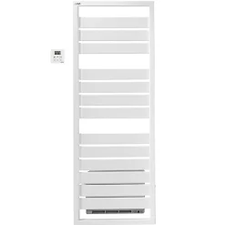 Castorama Sèche-serviettes Soufflant électrique Acova Astrakan +Air 750 + Soufflerie 1000W Blanc