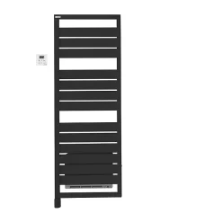 Castorama Sèche-serviettes Soufflant électrique Acova Astrakan + Air 750W + Soufflerie 1000W Noir