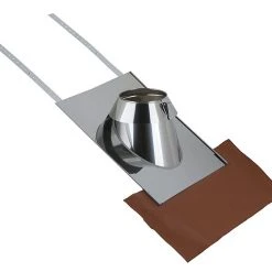 Castorama Solin Inox ø150 Mm, 30 à 45° Poujoulat