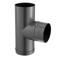 Castorama Té Avec Tampon émaillé Gris ø180 Mm Poujoulat