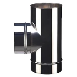 Castorama Té Nu Inox 304 Soudé 90° ø150 Mm Poujoulat