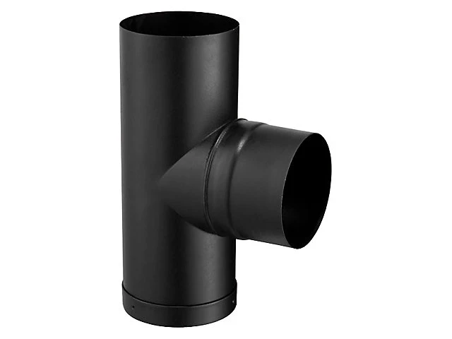 Castorama Té Tampon émaillé Noir Mat ø150 Mm Poujoulat 1 Castorama Té Tampon émaillé Noir Mat ø150 Mm Poujoulat