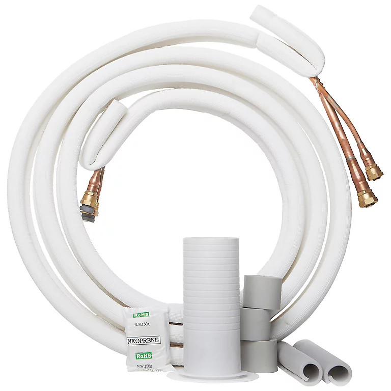 Castorama Tuyau De Gaz Pour Climatiseur Prêt à Poser Qlima SC 4248 (1/4 - 1/2) (mise En Service Incluse), 4 M 1 Castorama Tuyau De Gaz Pour Climatiseur Prêt à Poser Qlima SC 4248 (1/4 - 1/2) (mise En Service Incluse), 4 M