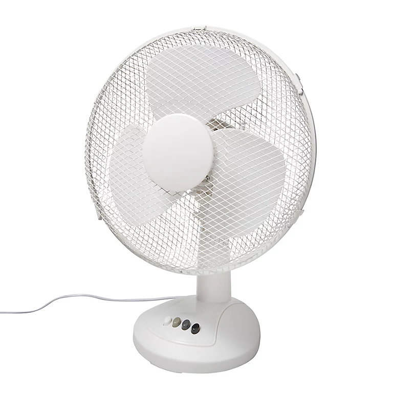 Castorama Ventilateur De Table FT-30EII-2 Oscillation à 80° 3 vitesses Blanc 1 Castorama Ventilateur De Table FT-30EII-2 Oscillation à 80° 3 vitesses Blanc