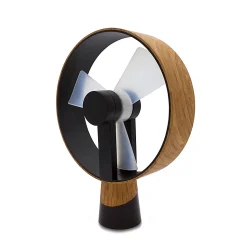 Castorama Ventilateur De Table USB Airain Bois