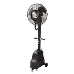 Castorama Ventilateur Extérieur MFS5-50-2 BLYSS Oscillation à 90° 2 fonctions 3 vitesses Noir