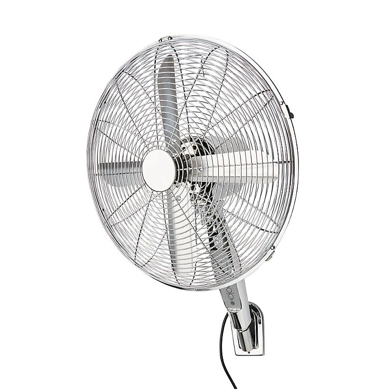 Castorama Ventilateur Mural ZF-1602RW-2 Oscillation à 86° 3 vitesses Argent 1 Castorama Ventilateur Mural ZF-1602RW-2 Oscillation à 86° 3 vitesses Argent